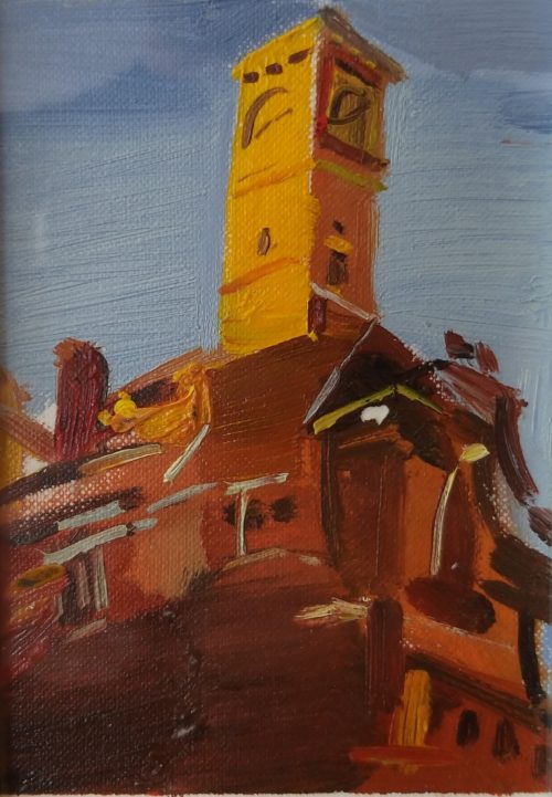 Hampstead. Clock tower