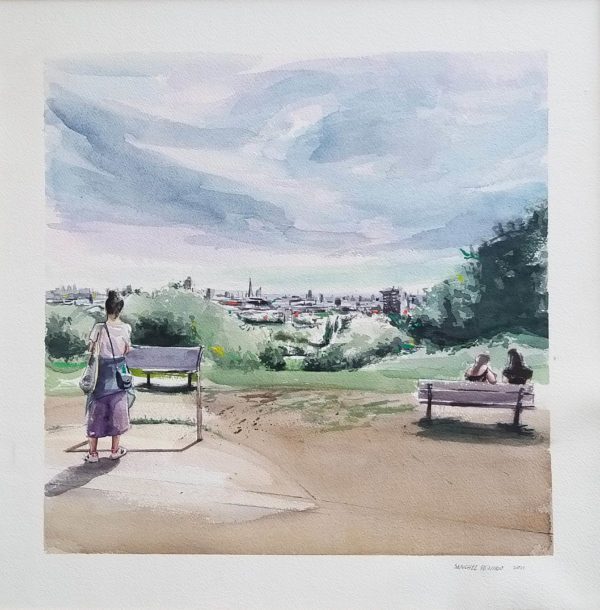 London from Hampstead Heath