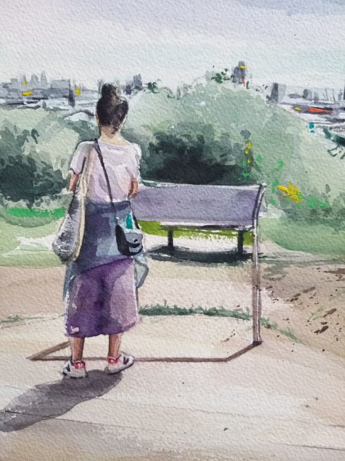London from Hampstead Heath - Image 2