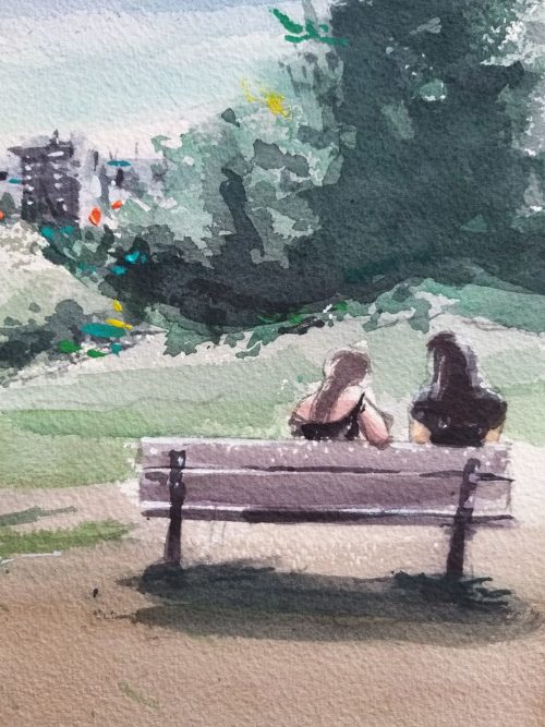 London from Hampstead Heath - Image 3