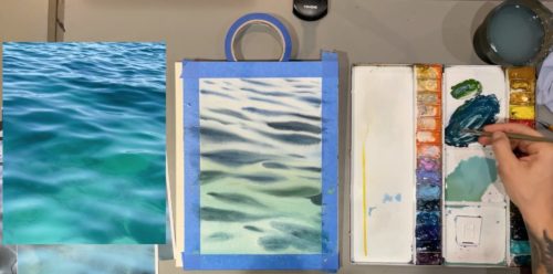 Water Pack – Reflections, Ripples & Paddle Surfer - Image 3